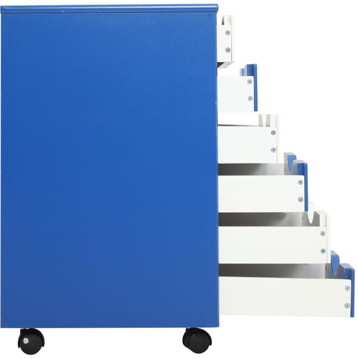 Six Drawer Storage Chest - Blue – image 2