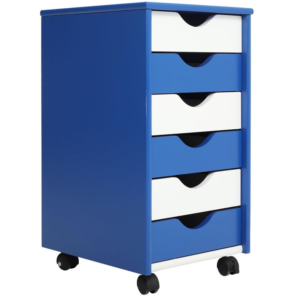 Six Drawer Storage Chest - Blue – image 4