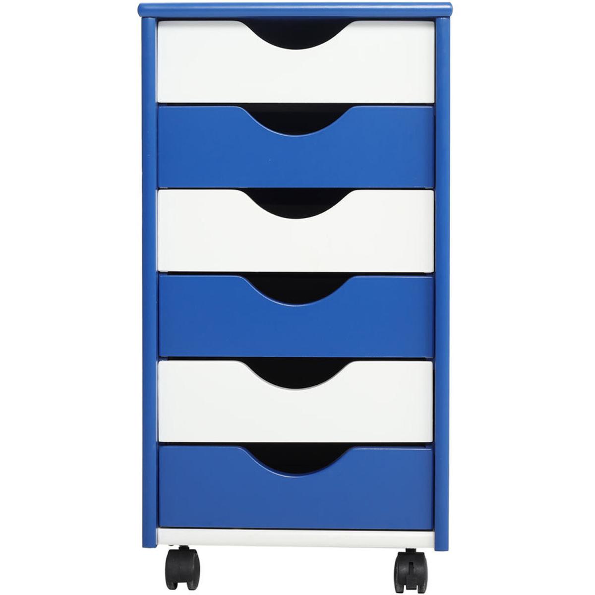 Six Drawer Storage Chest - Blue – image 5