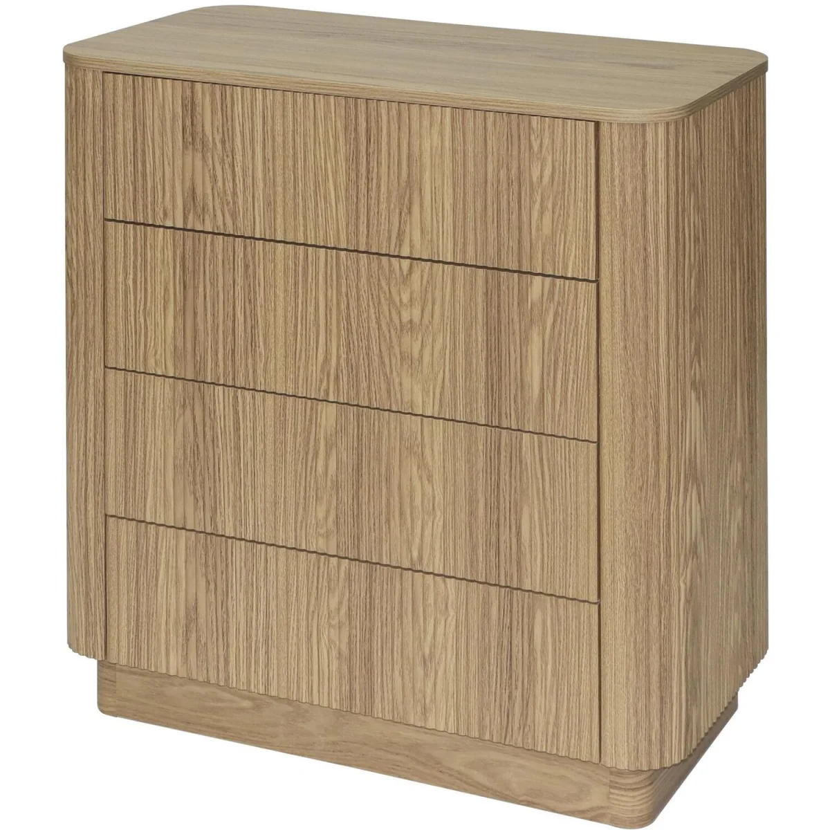 Winthorpe 4 Drawer Oak Chest - Oak effect – image 5