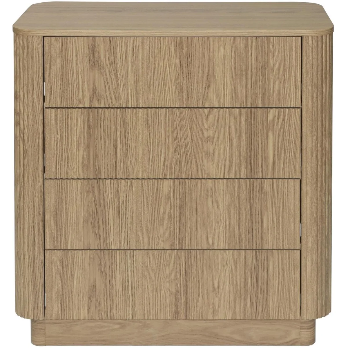 Winthorpe 4 Drawer Oak Chest - Oak effect – image 6