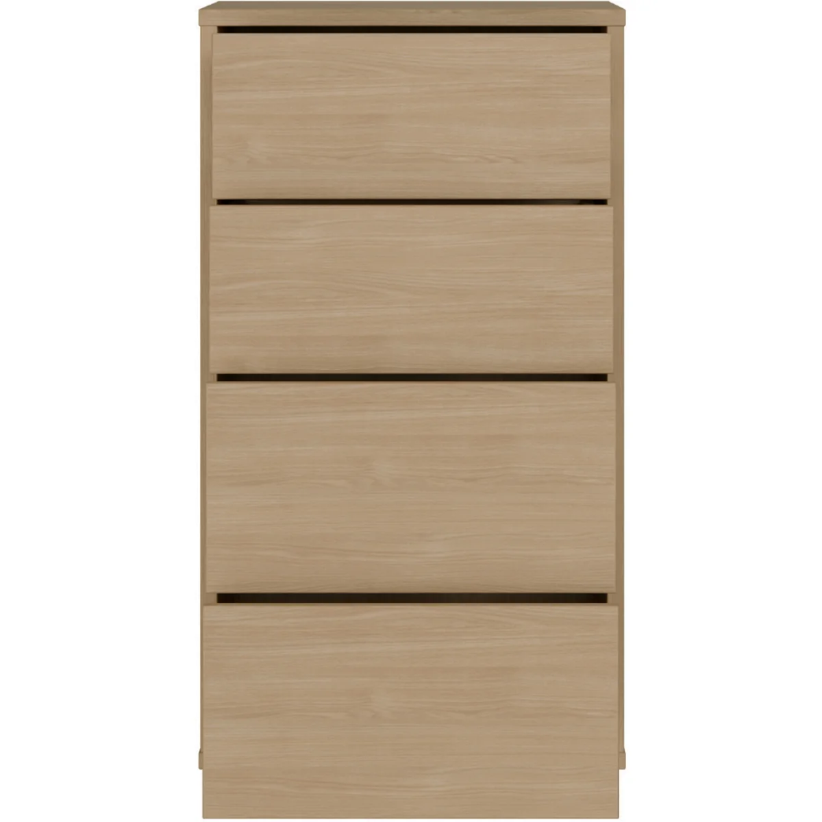Alice Springs Tall 4 Drawer Chest with Push-Open Drawers in Light Grey - Light Grey – image 11