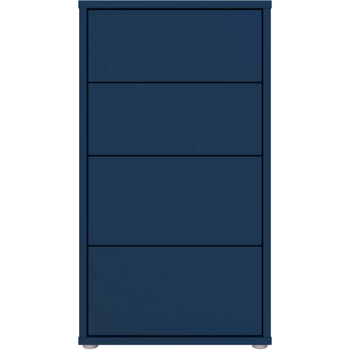Alice Springs Tall 4 Drawer Chest with Push-Open Drawers in Light Grey - Light Grey – image 20