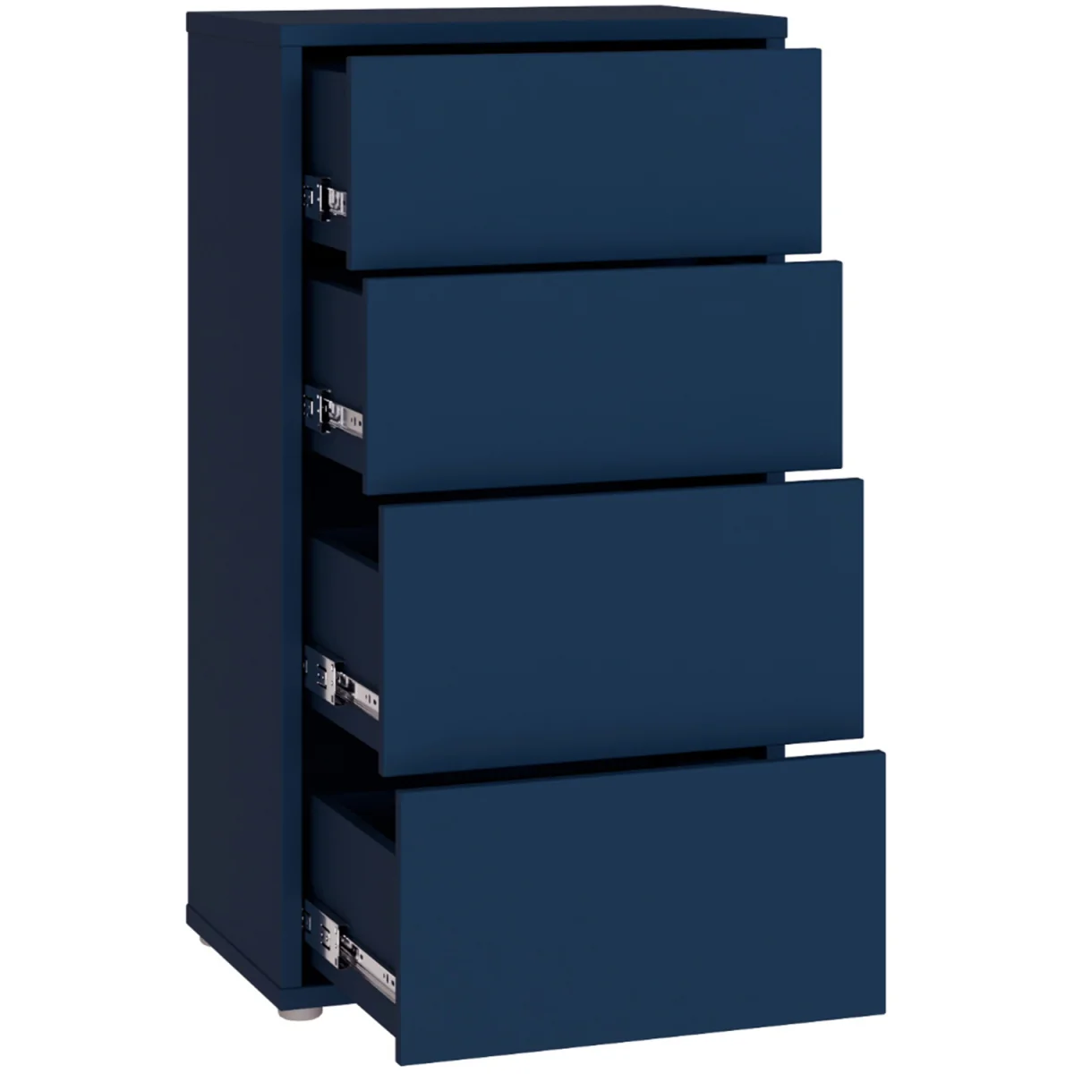 Alice Springs Tall 4 Drawer Chest with Push-Open Drawers in Light Grey - Light Grey – image 22