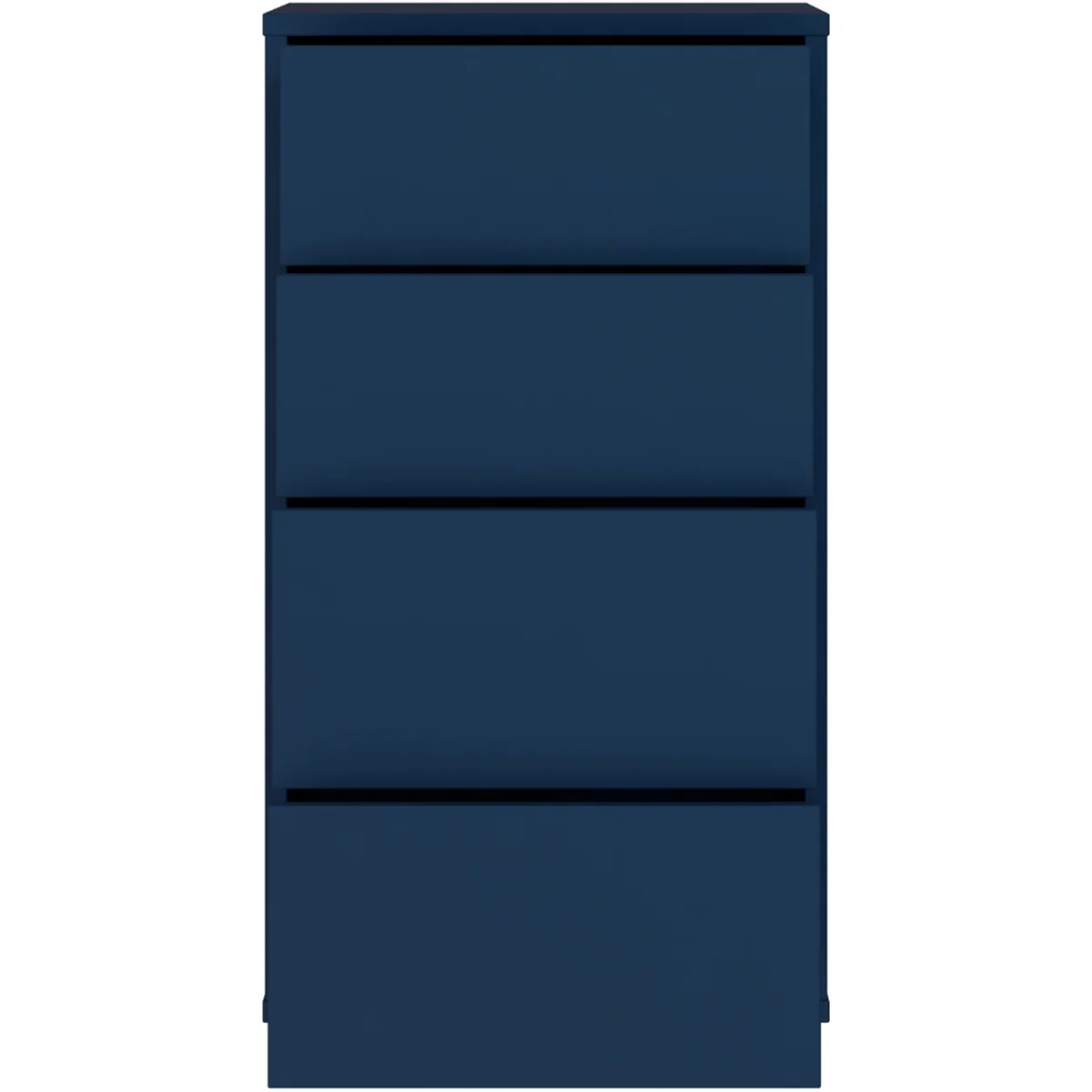 Alice Springs Tall 4 Drawer Chest with Push-Open Drawers in Light Grey - Light Grey – image 23