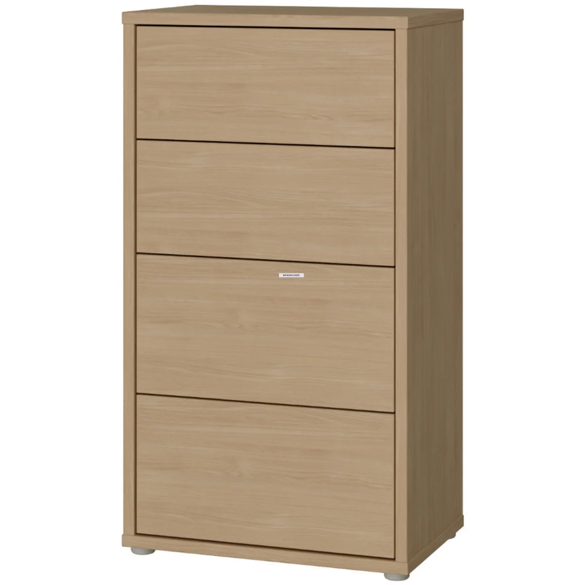 Alice Springs Tall 4 Drawer Chest with Push-Open Drawers in Light Grey - Light Grey – image 9