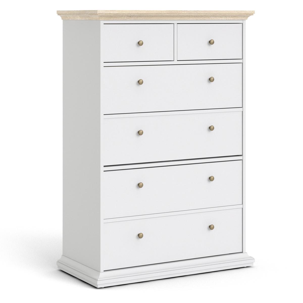 Jonas & James Belleville Chest Of Drawers - White/Oak / 8 – image 2