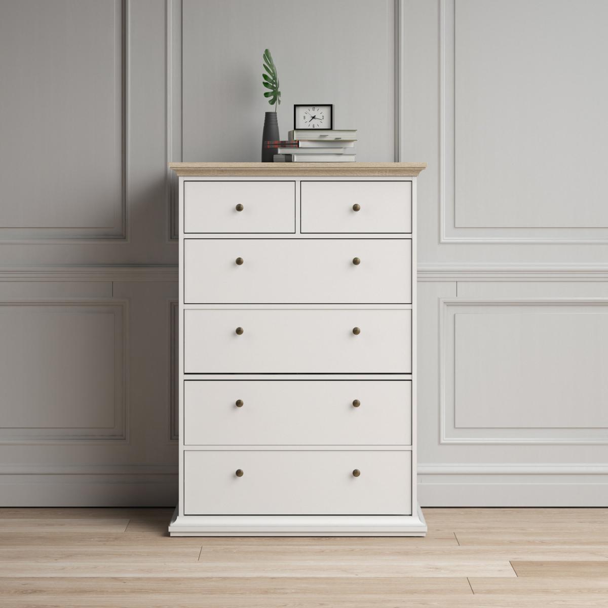Jonas & James Belleville Chest Of Drawers - White/Oak / 8 – image 11