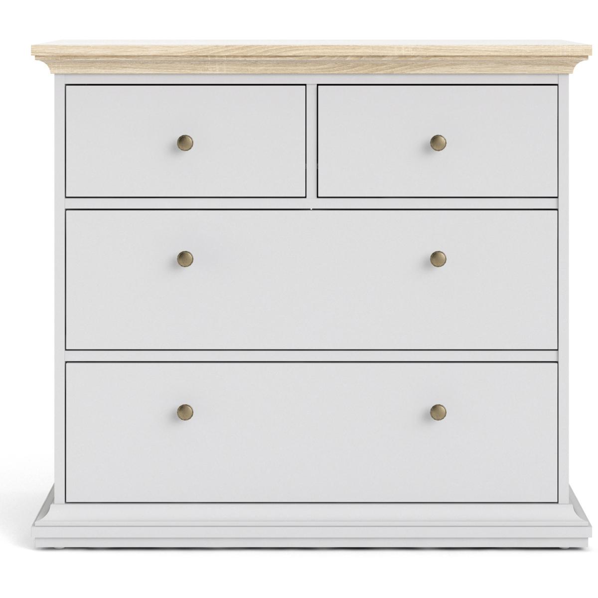 Jonas & James Belleville Chest Of Drawers - White/Oak / 8 – image 12
