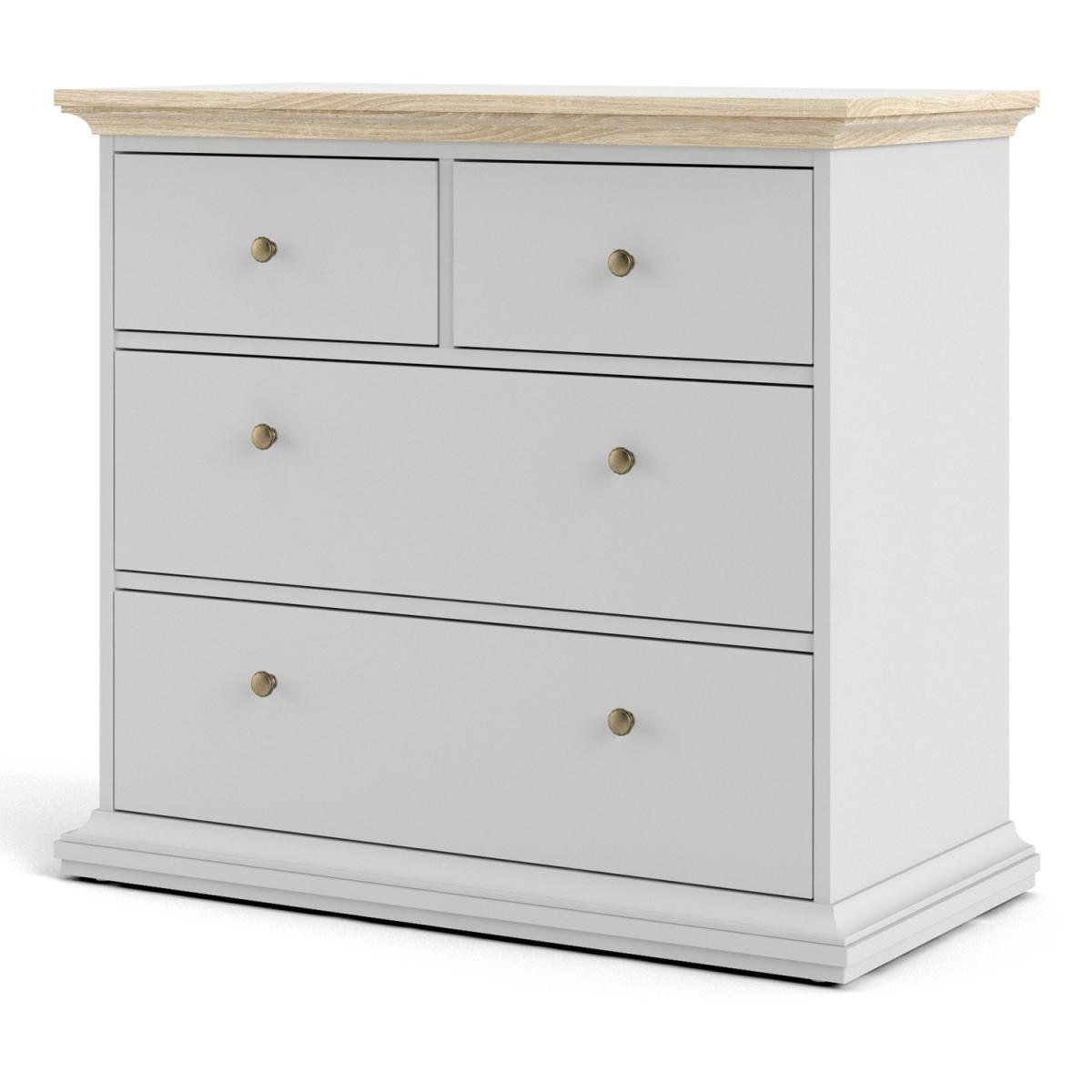 Jonas & James Belleville Chest Of Drawers - White/Oak / 8 – image 13