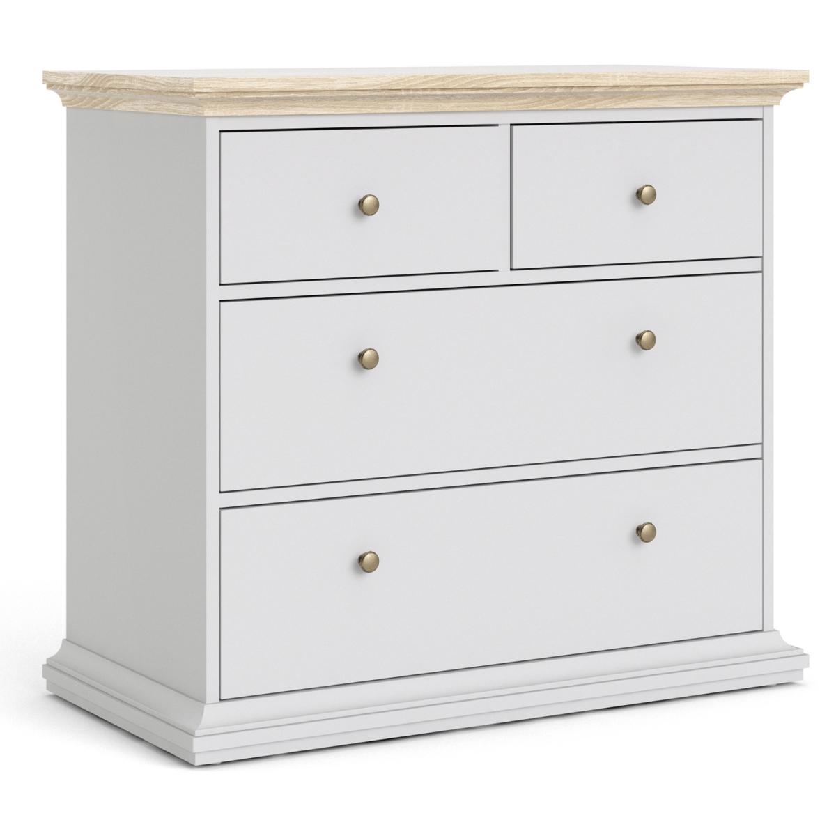 Jonas & James Belleville Chest Of Drawers - White/Oak / 8 – image 3