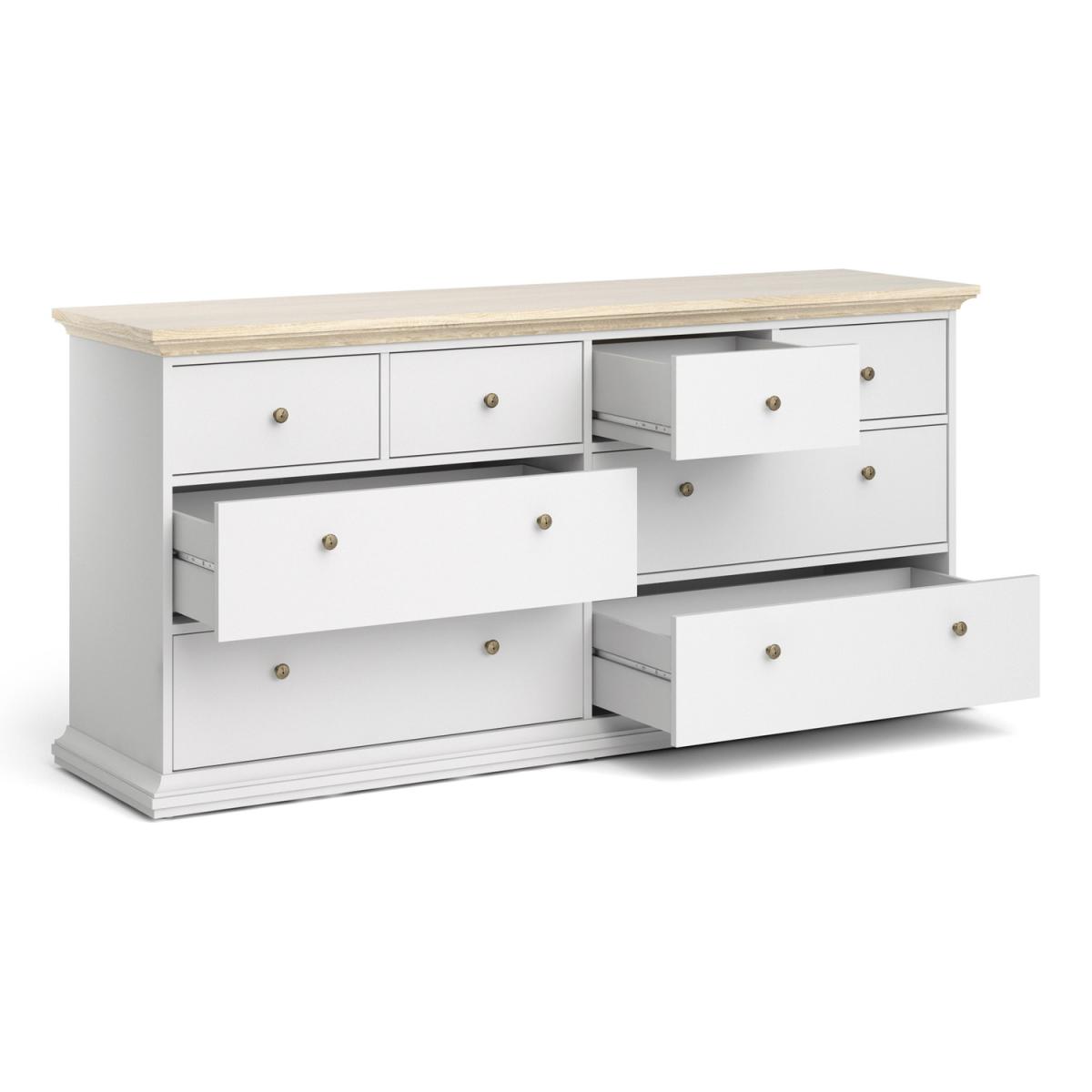 Jonas & James Belleville Chest Of Drawers - White/Oak / 8 – image 6