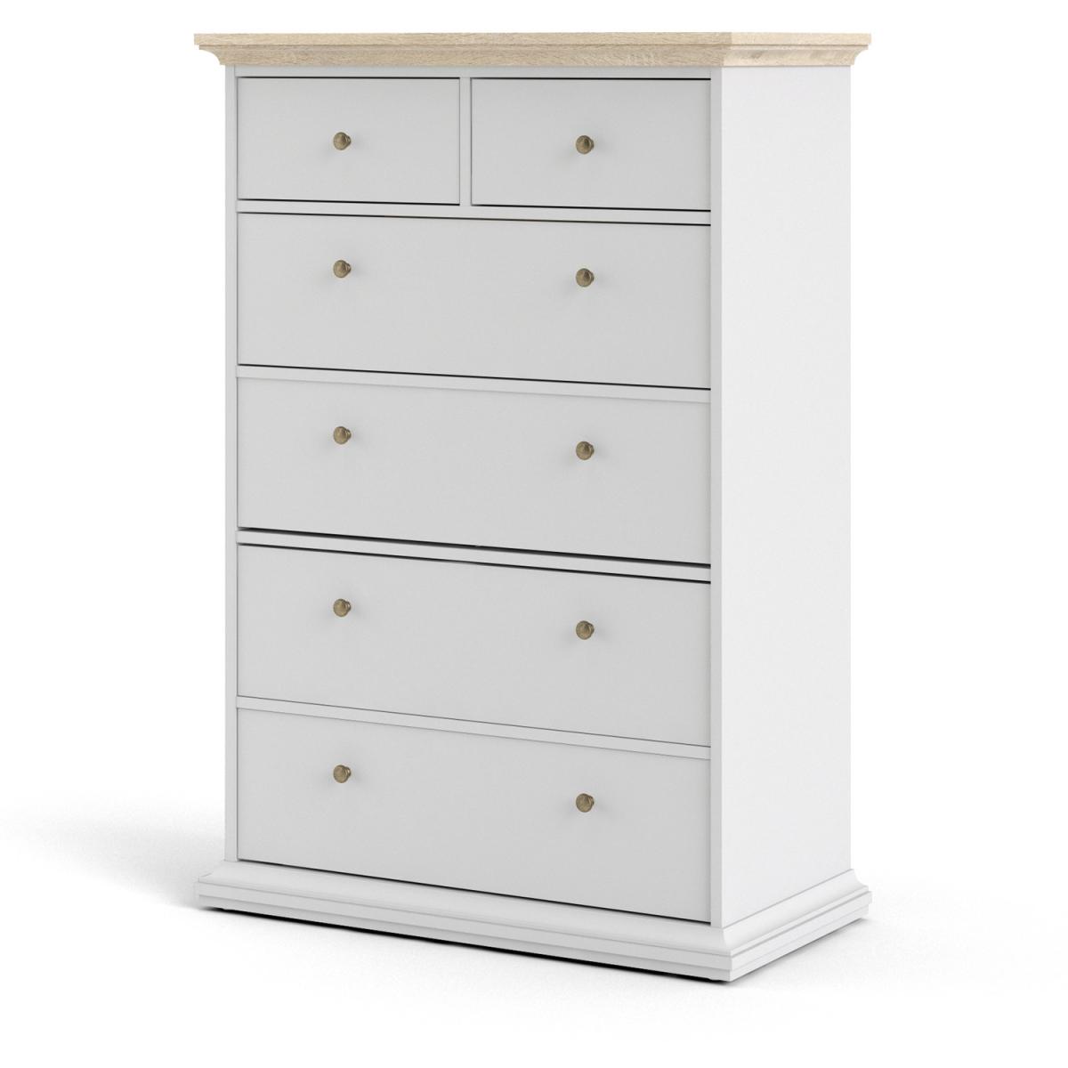Jonas & James Belleville Chest Of Drawers - White/Oak / 8 – image 9