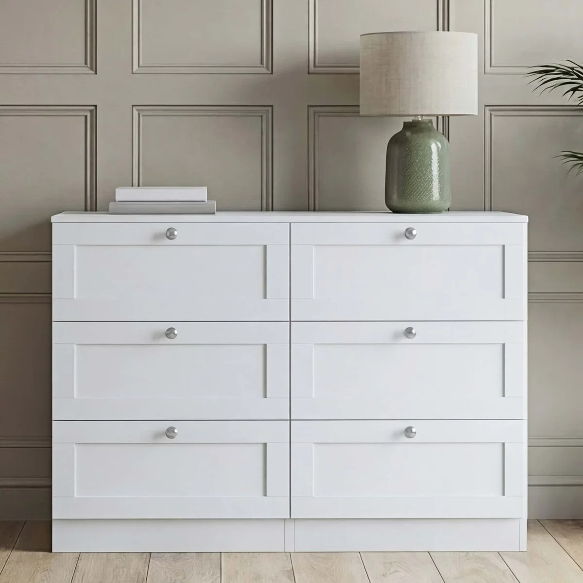 Vida Designs Altino 6 Drawer Chest, Grey - Grey – image 14