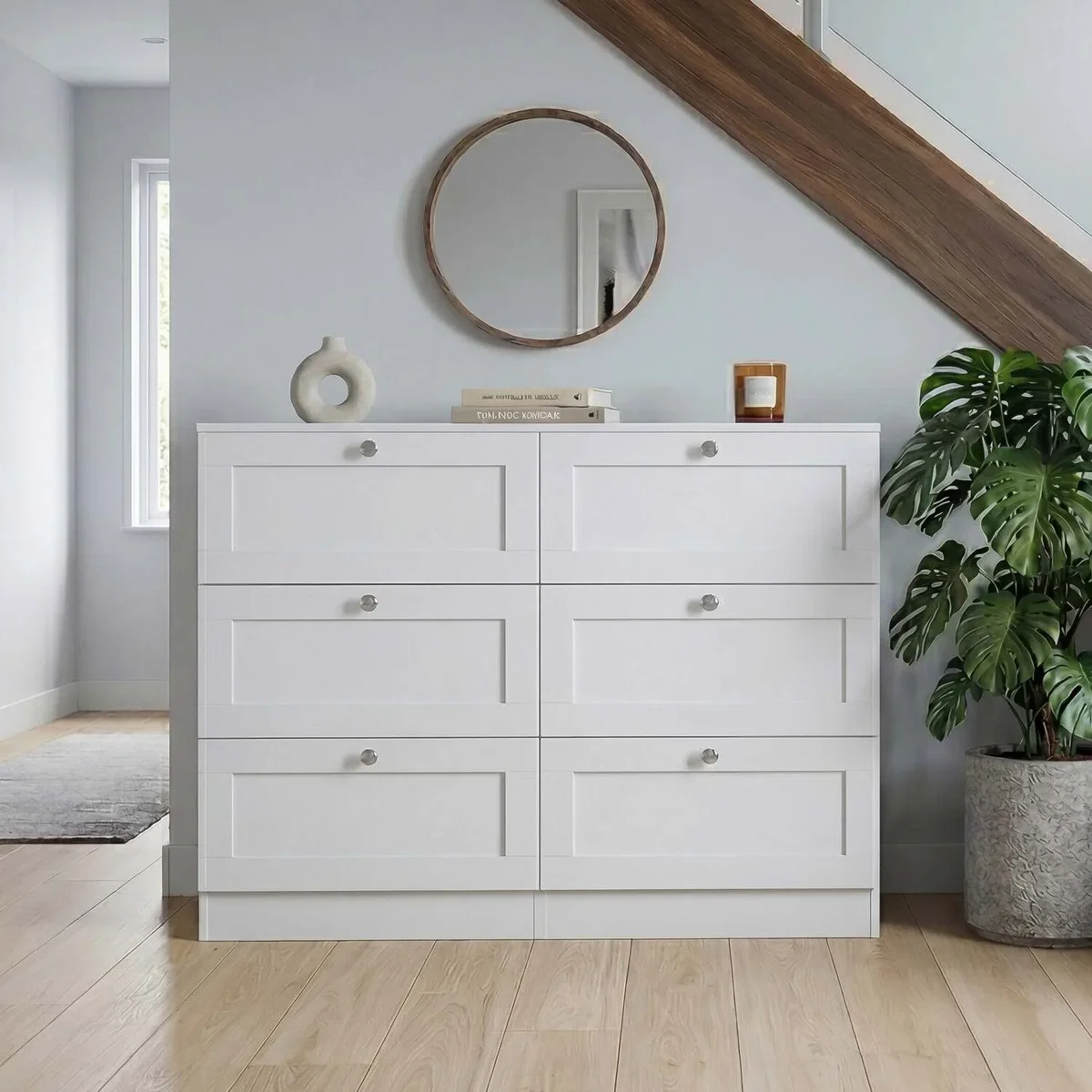 Vida Designs Altino 6 Drawer Chest, Grey - Grey – image 19