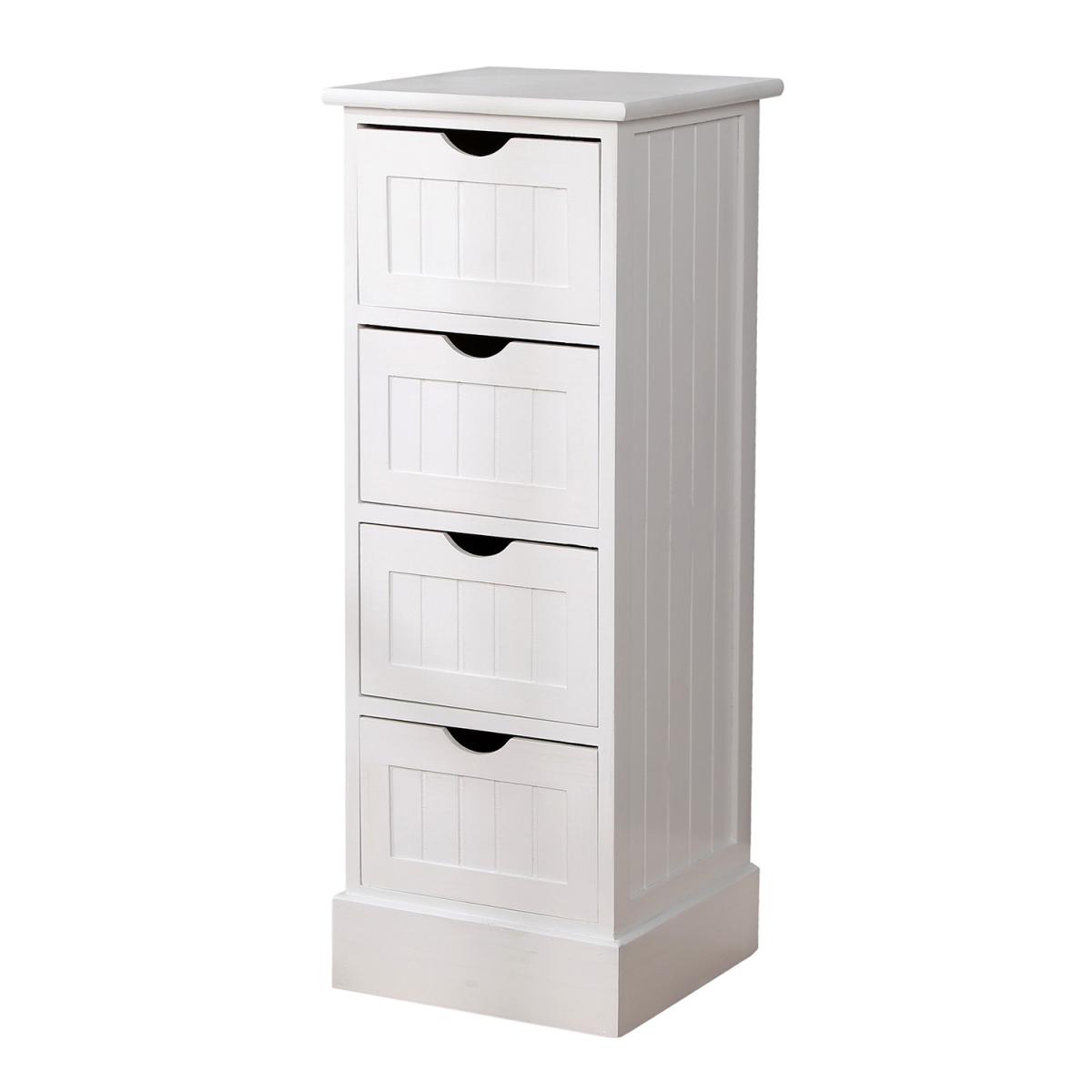 Panama Four Drawer Unit - White – image 3