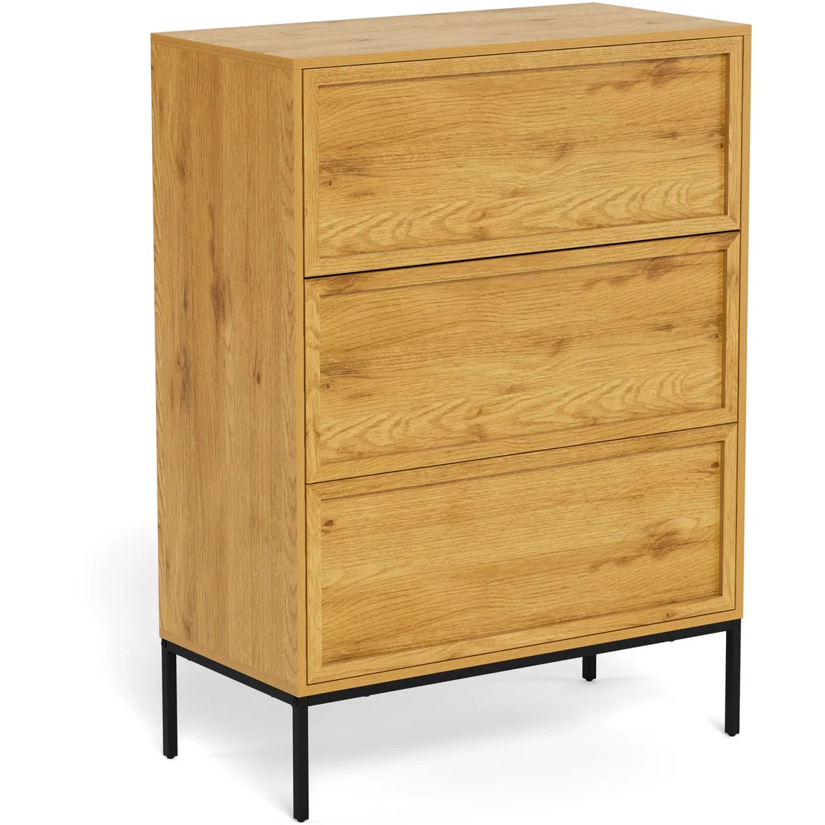 Palmdale 3 Drawer Chest in Wild Oak - Wild Oak – image 3