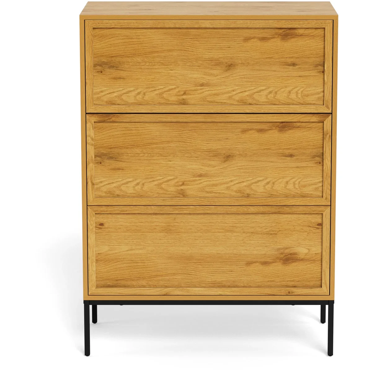 Palmdale 3 Drawer Chest in Wild Oak - Wild Oak – image 4