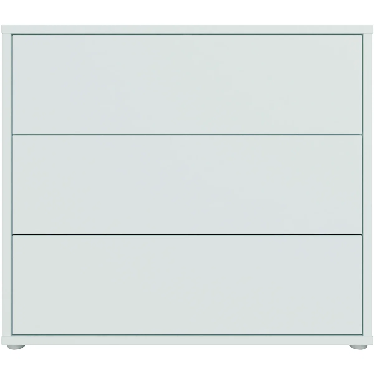 Alice Springs 3 Drawer Chest with Push-Open Drawers in Butter Yellow - Butter Yellow – image 15