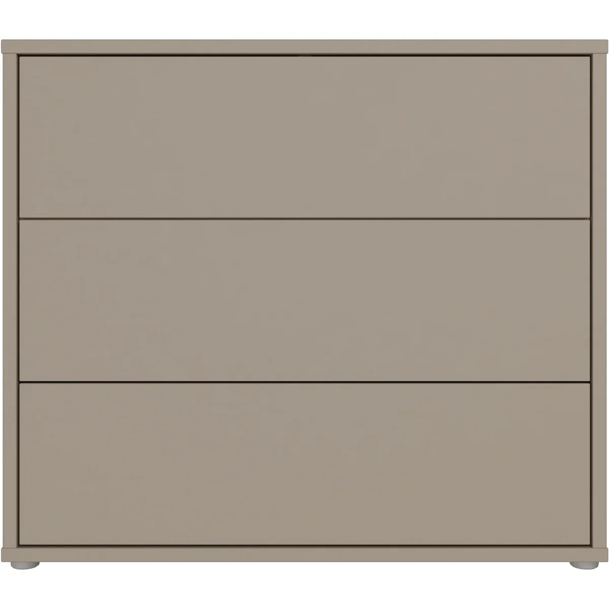 Alice Springs 3 Drawer Chest with Push-Open Drawers in Butter Yellow - Butter Yellow – image 8