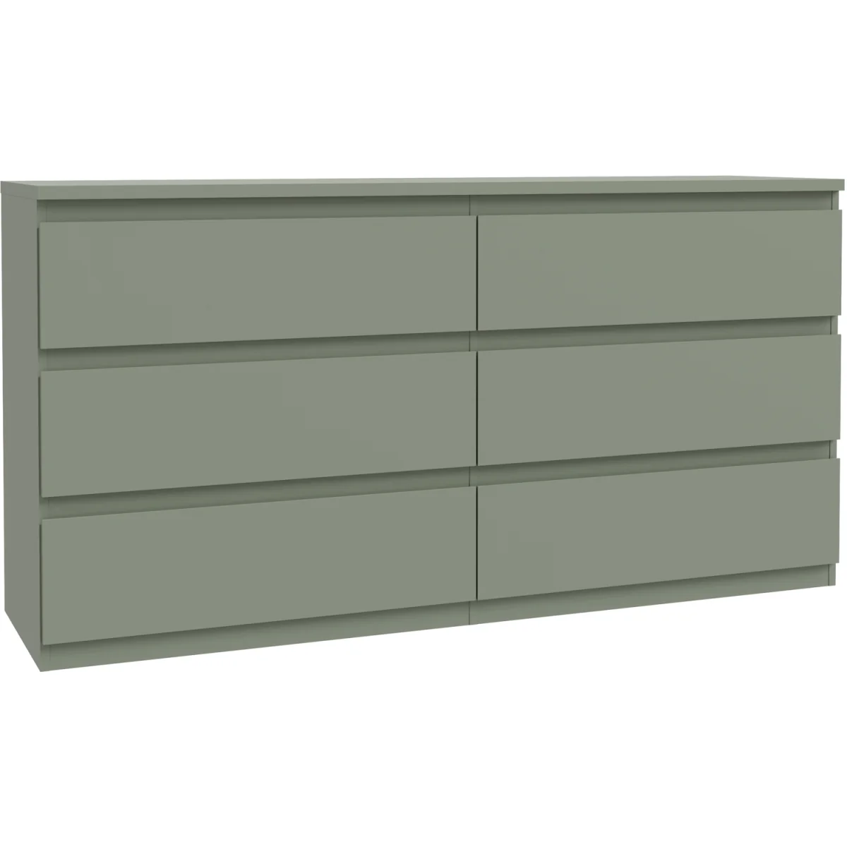 Edmore 6 Drawer Wide Chest - Sage Green – image 23