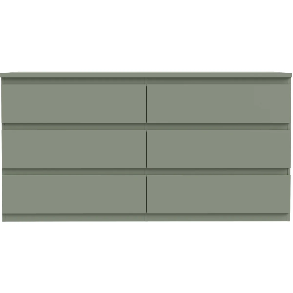 Edmore 6 Drawer Wide Chest - Sage Green – image 24
