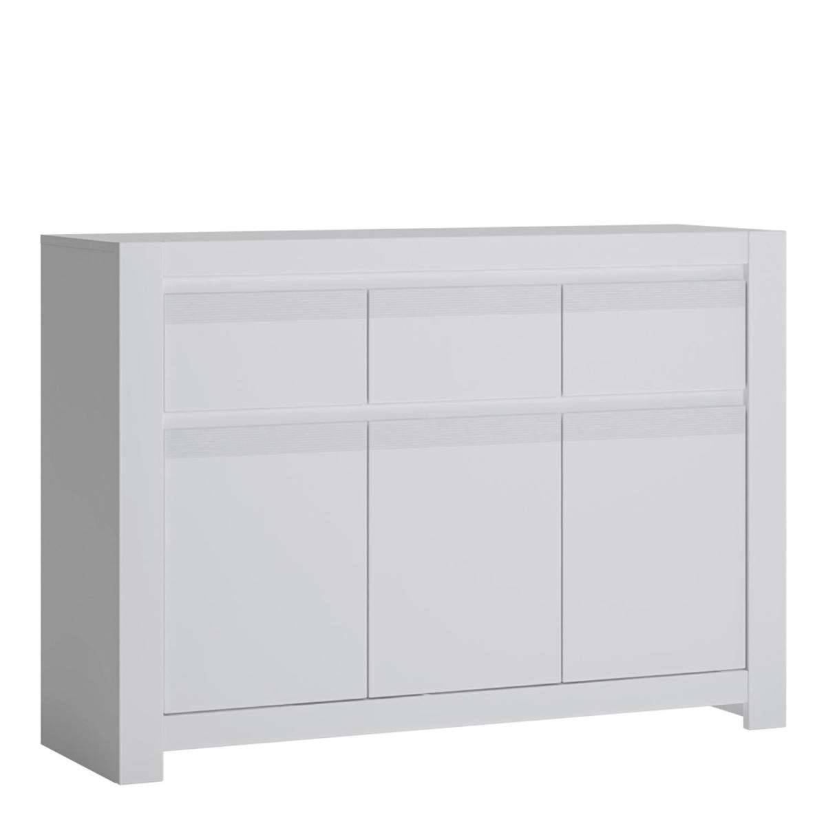 Novi 3-Door 3-Drawer Cabinet – image 2
