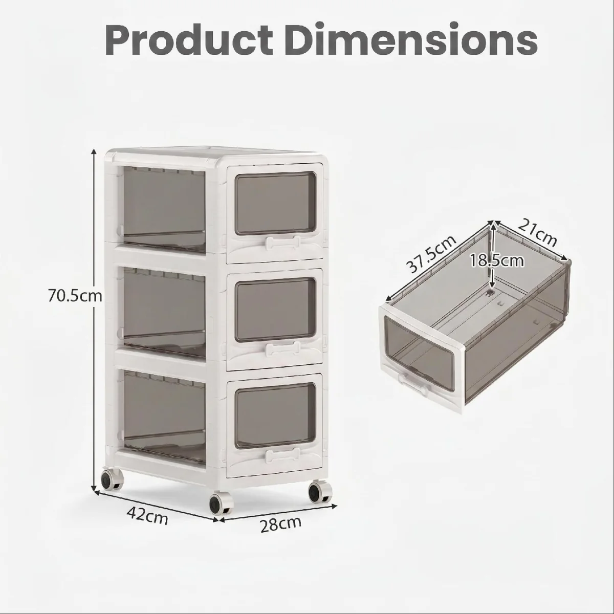 Plastic Drawer Storage Organizer – image 3