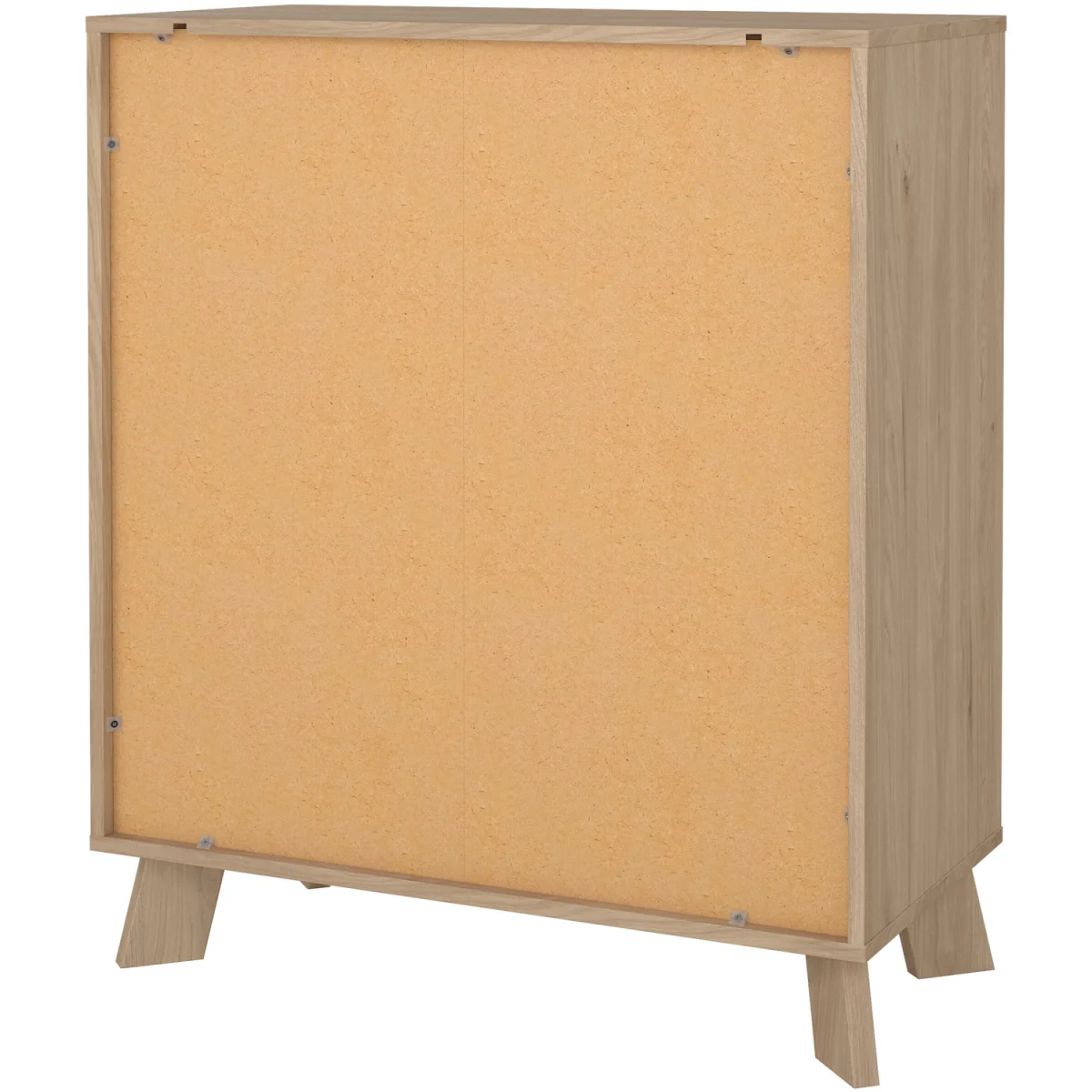 Ikast Chest 3 Drawers in Jackson Hickory and White - Jackson Hickory & White – image 5