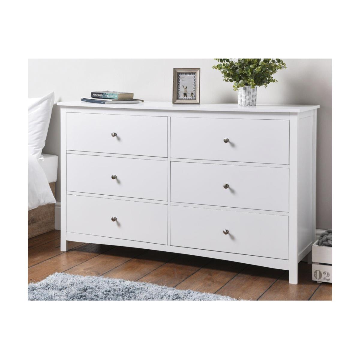 Otto Six Drawer Wide Chest – image 1