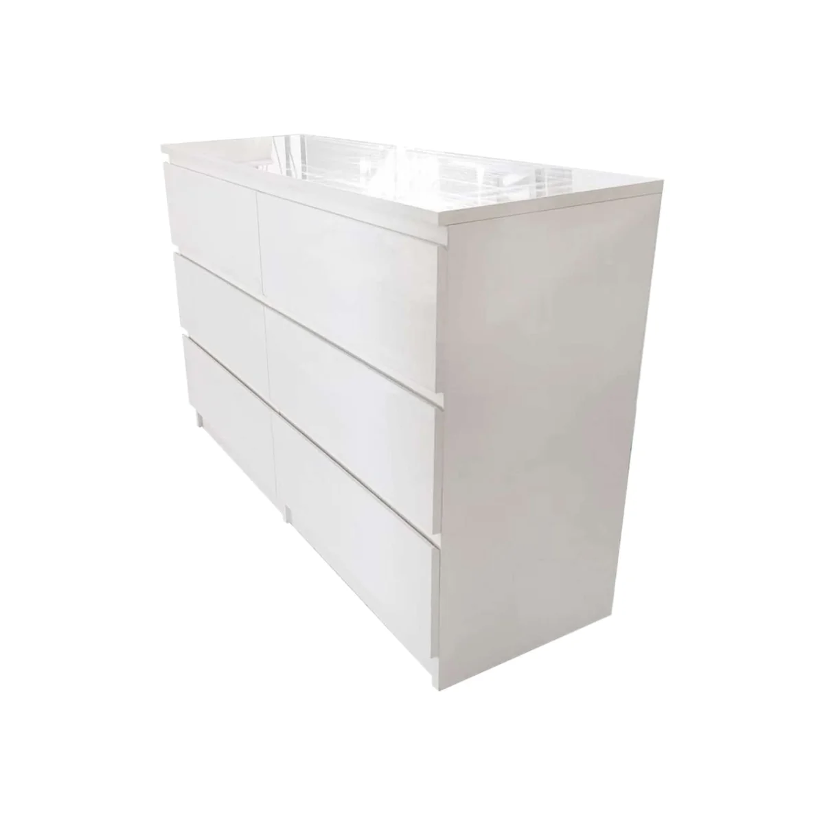 Chest of Drawer - White / 120cm / 77cm