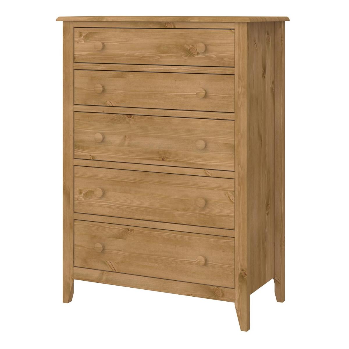 Heston 5-Drawer Chest - Pine – image 4