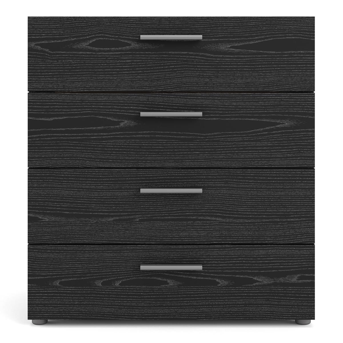 Pepe Chest of Four Drawers - Wooden Black – image 3