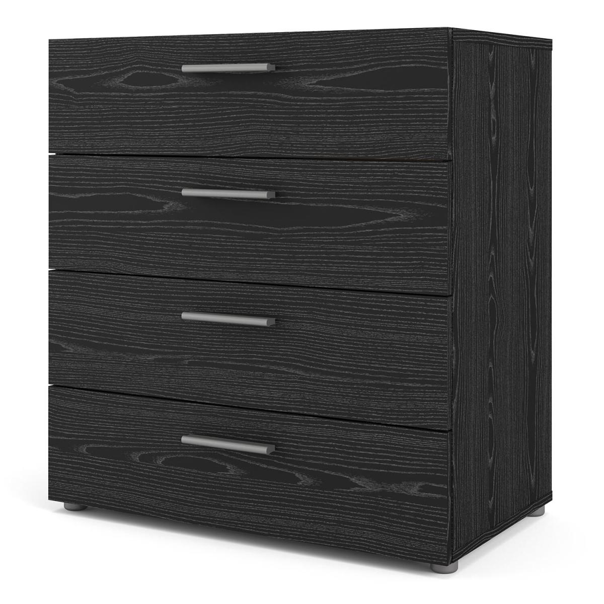 Pepe Chest of Four Drawers - Wooden Black – image 4
