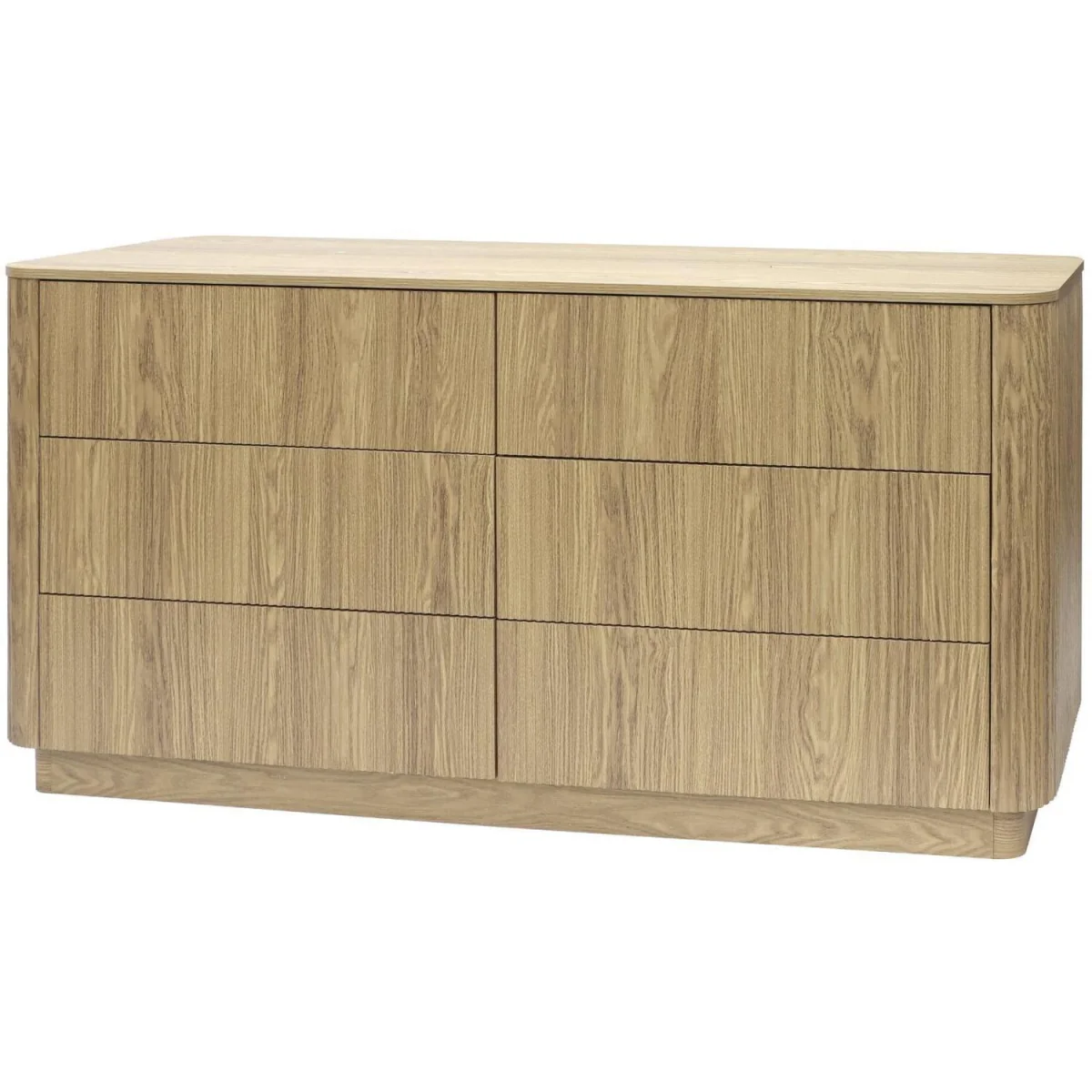 Winthorpe 6 Drawer Oak Chest - Oak effect – image 6