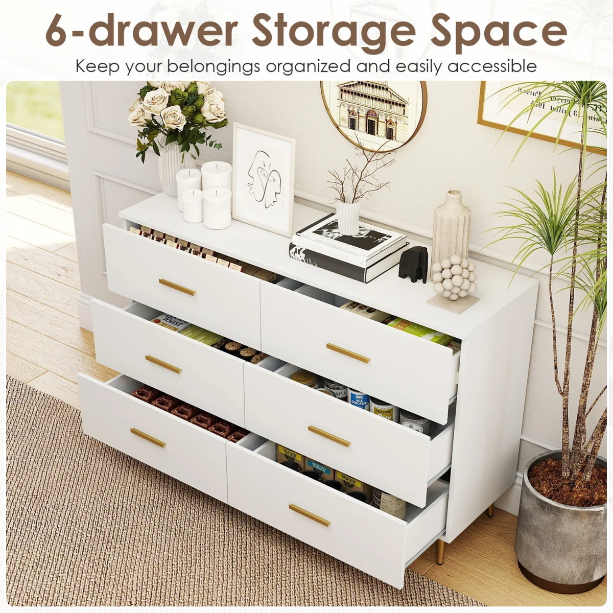 Wide Chest of Drawers – image 9
