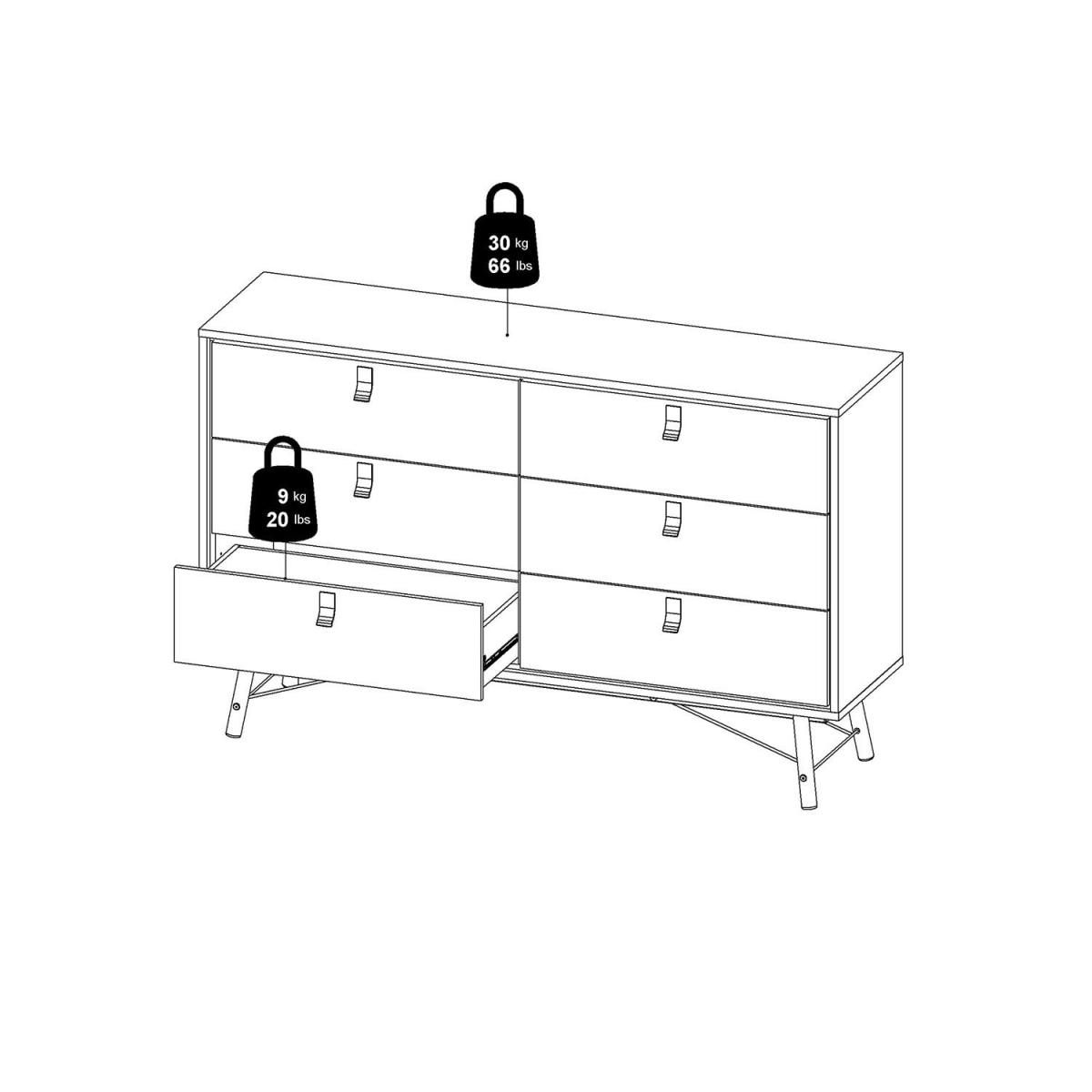 Ry Wide Chest - Oak – image 5