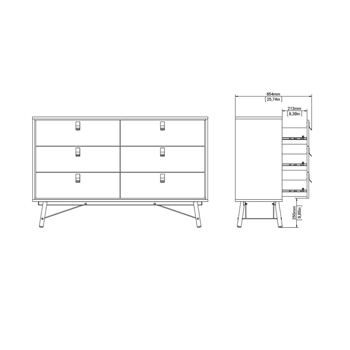 Ry Wide Chest - Oak – image 7