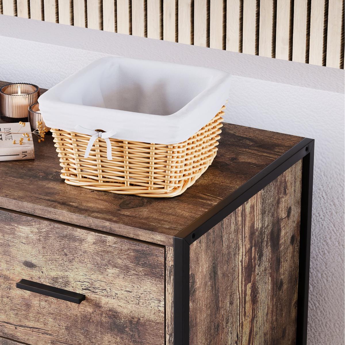 Brooklyn 4 Drawer Chest - Dark Wood – image 2
