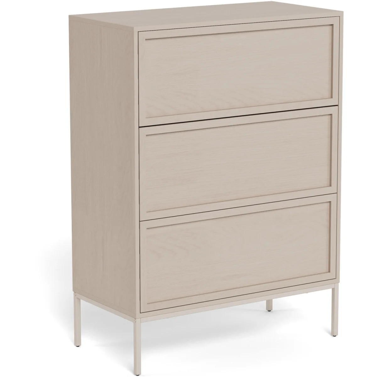 Palmdale 3 Drawer Chest in Grey - Grey – image 3