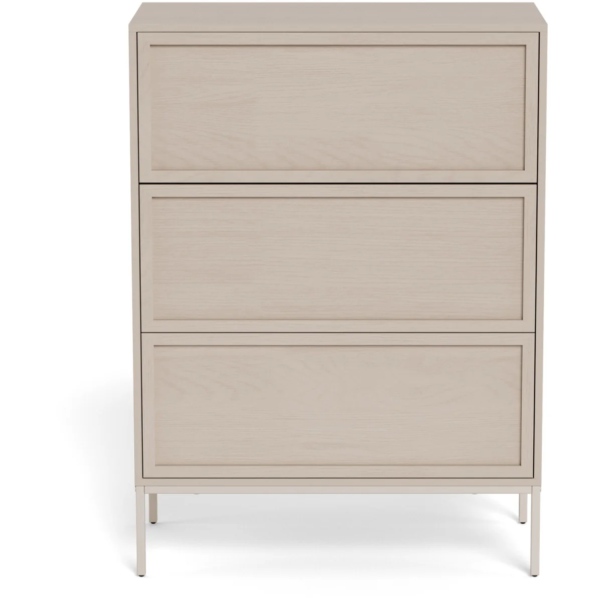 Palmdale 3 Drawer Chest in Grey - Grey – image 4