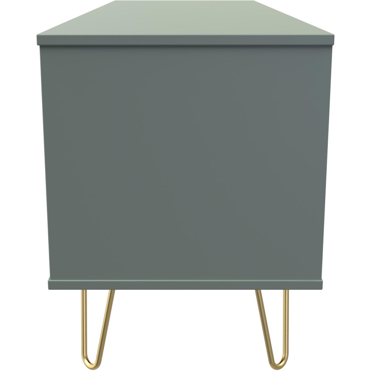 Linear Ready Assembled 4 Drawer Bed Box - Reed Green – image 5