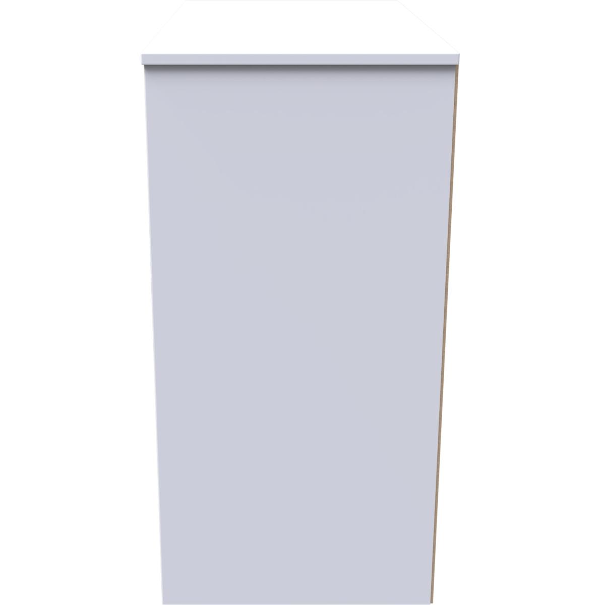 Padstow Assembled 3 Drawer Deep Chest - Uniform Gloss & White – image 2