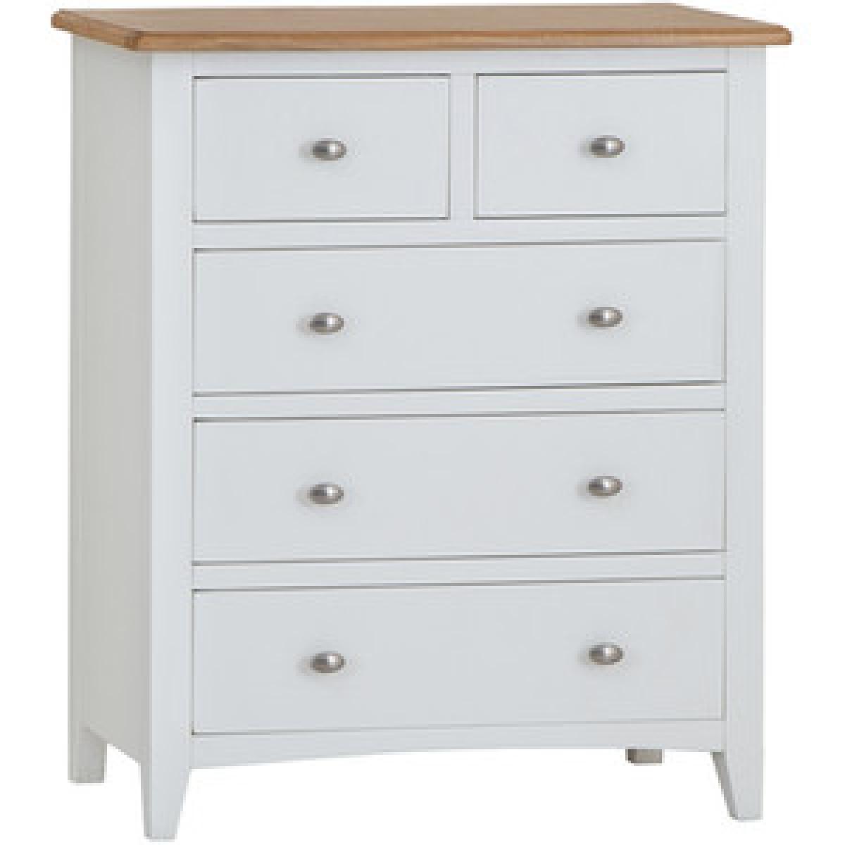 Ashford 2 Over 3 Drawer Chest - Light Oak – image 5