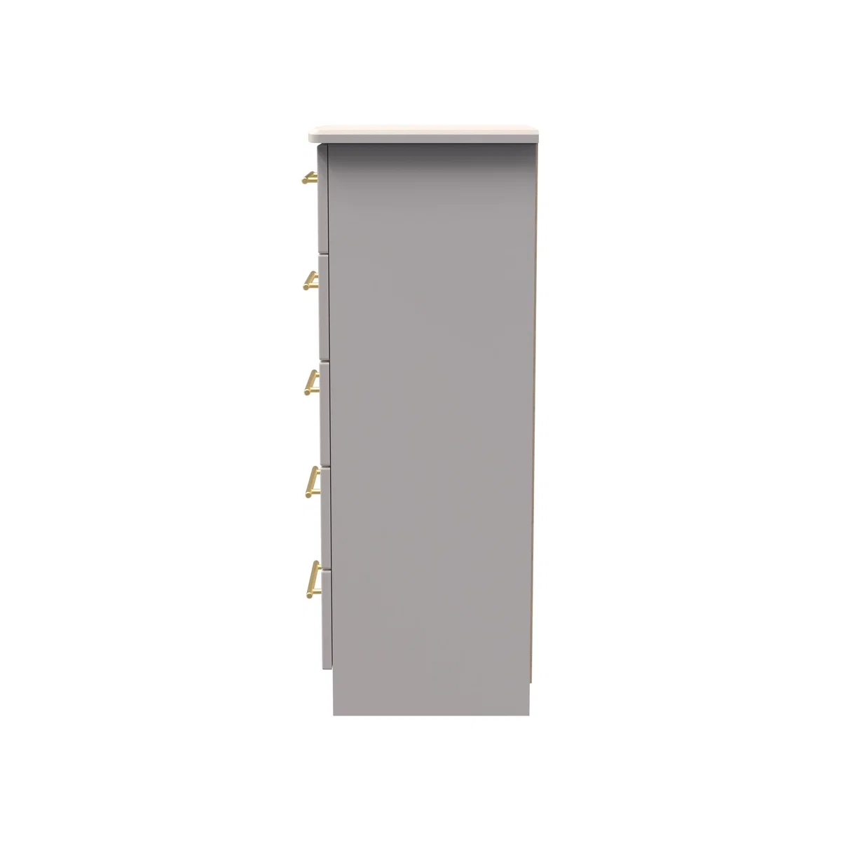Haworth Ready Assembled 5 Drawer Tallboy - Kashmir Matt