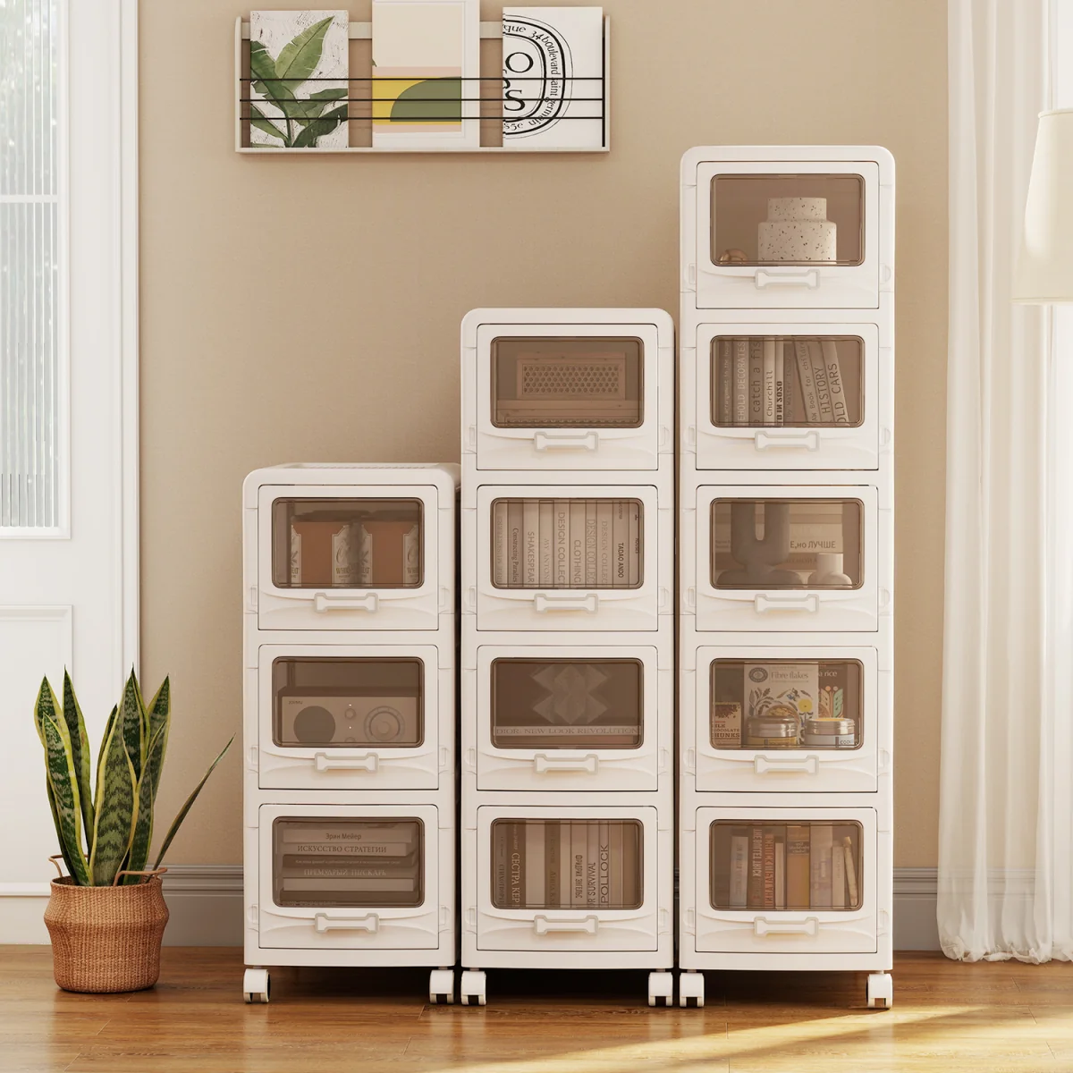 4-Tier Plastic Drawer Storage Organizer – image 8