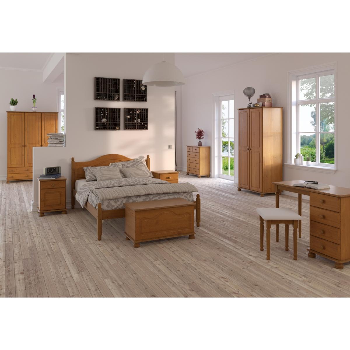 Richmond Deep Six Drawer Chest - Grey & Pine – image 6