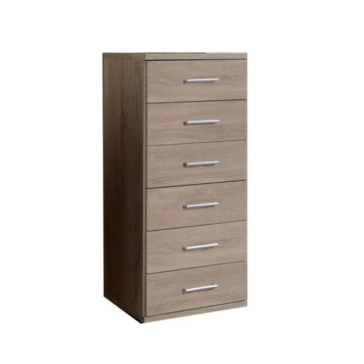 Osaka Oak 6 Drawer Chest of Drawers - Oak – image 2