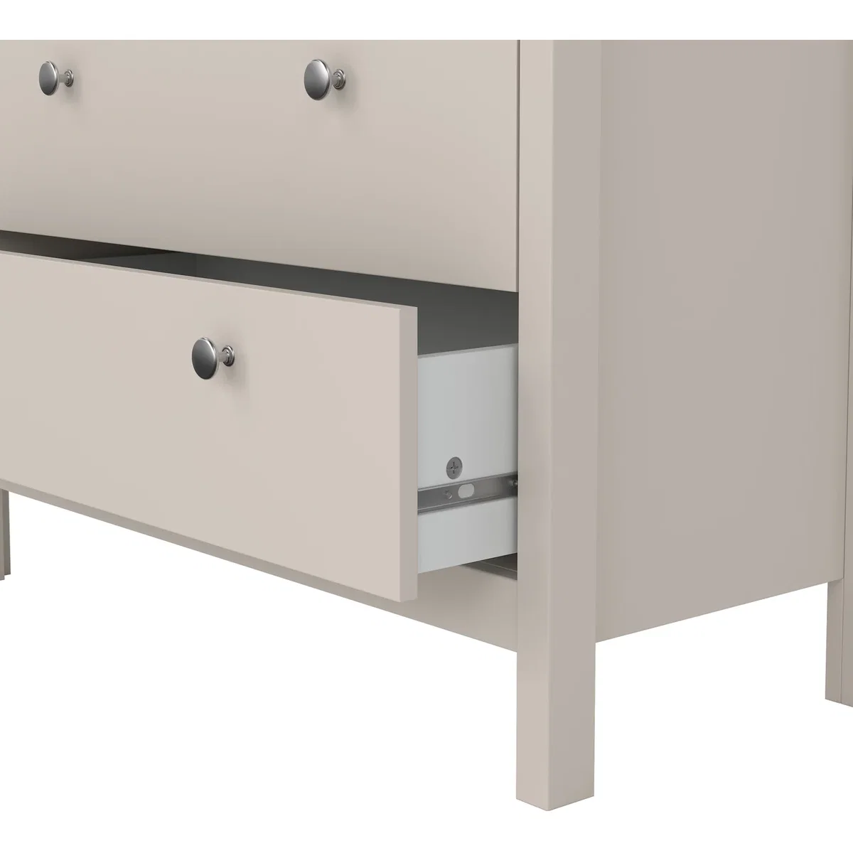 Madrid Chest 3+2 Drawers in White - Cashmere – image 2