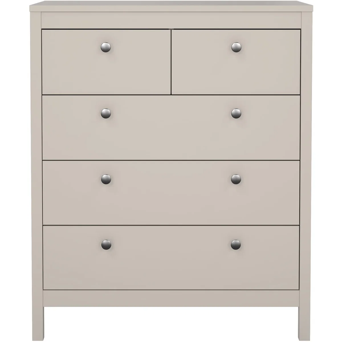 Madrid Chest 3+2 Drawers in White - Cashmere – image 4